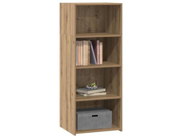 KTHLBRH Sideboard Eiche Handwerk 50 x 41 x 124 cm Technisches Holz, 3 Etagen, modernes Design, einfache Wartung