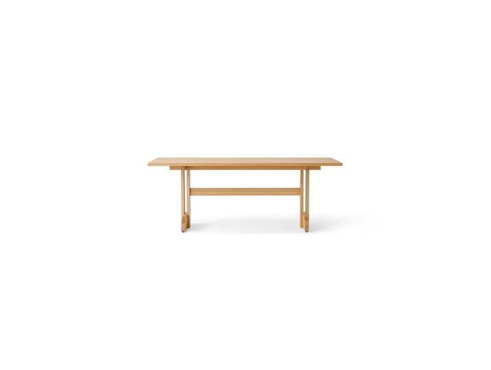 Audo Copenhagen Puffin Dining Table Eiche Massiv Natur Naturbelassene Eiche, 200x95 cm