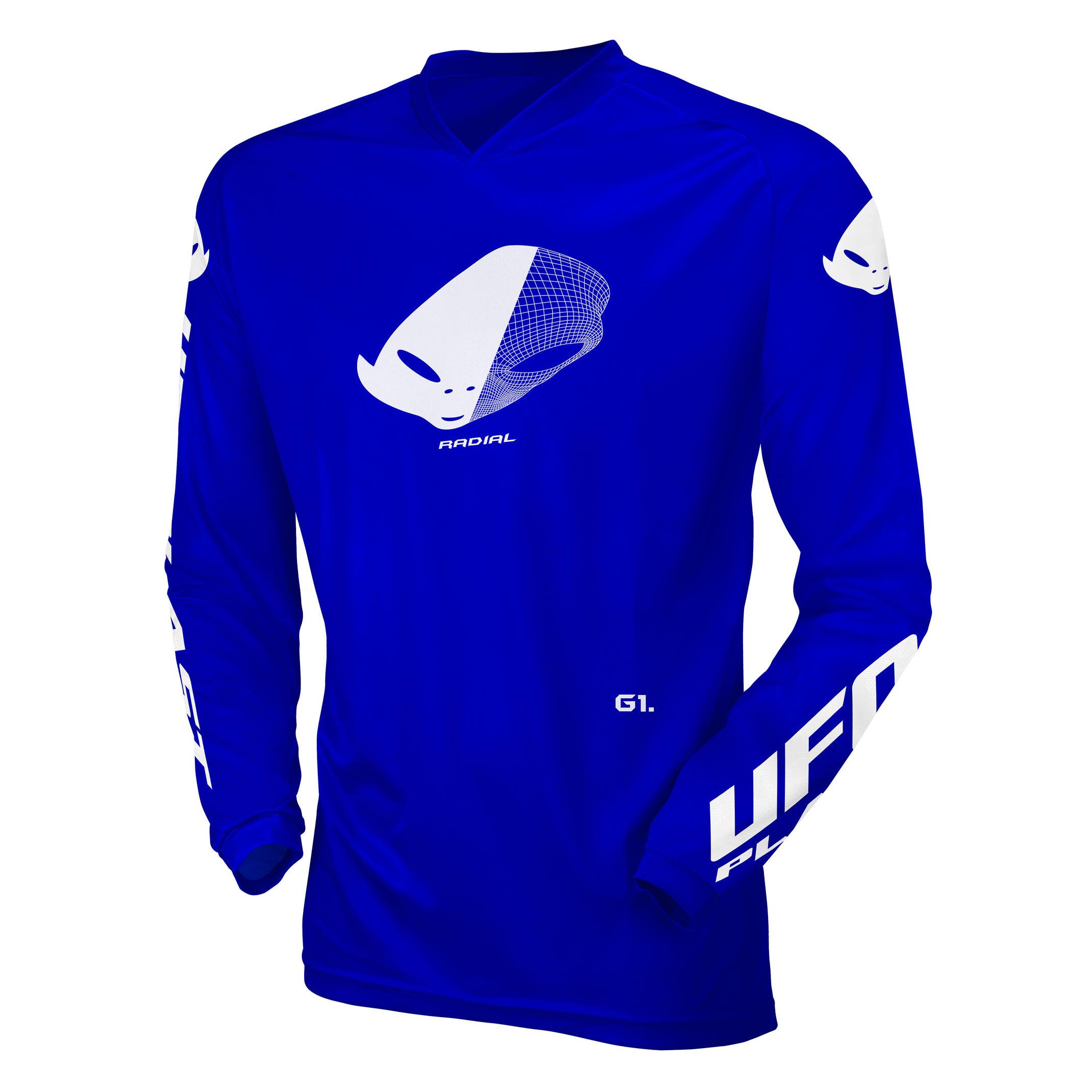 Ufo Plast Ufo Radial T-Shirt Kinder / Junior / Kid Cross Farbe Blau Grösse Xxxs (XXS) (MG04531CXXXS)