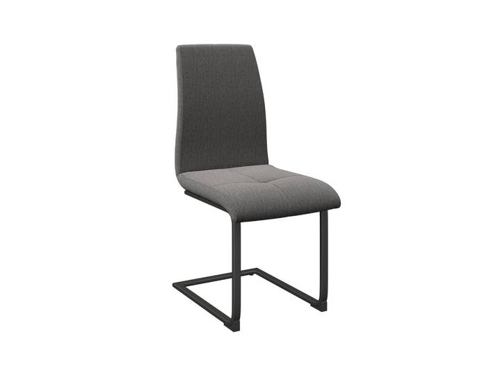 Livetastic Schwingstuhl, Grau, Holz, Metall, Eiche, vollmassiv, 41x102x58 cm, Esszimmer, Stühle, Esszimmerstühle, Schwingstühle