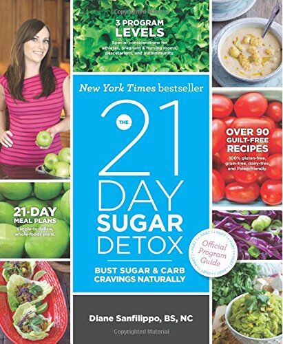 Diane Sanfilippo BS NC - The 21-Day Sugar Detox: Bust Sugar & Carb Cravings Naturally - Preis vom 18.10.2026 19:22:15 h