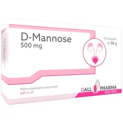 D-MANNOSE 500 mg GPH Kapseln 90 St
