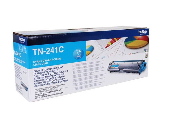 Brother TN241 Toner original - Cyan