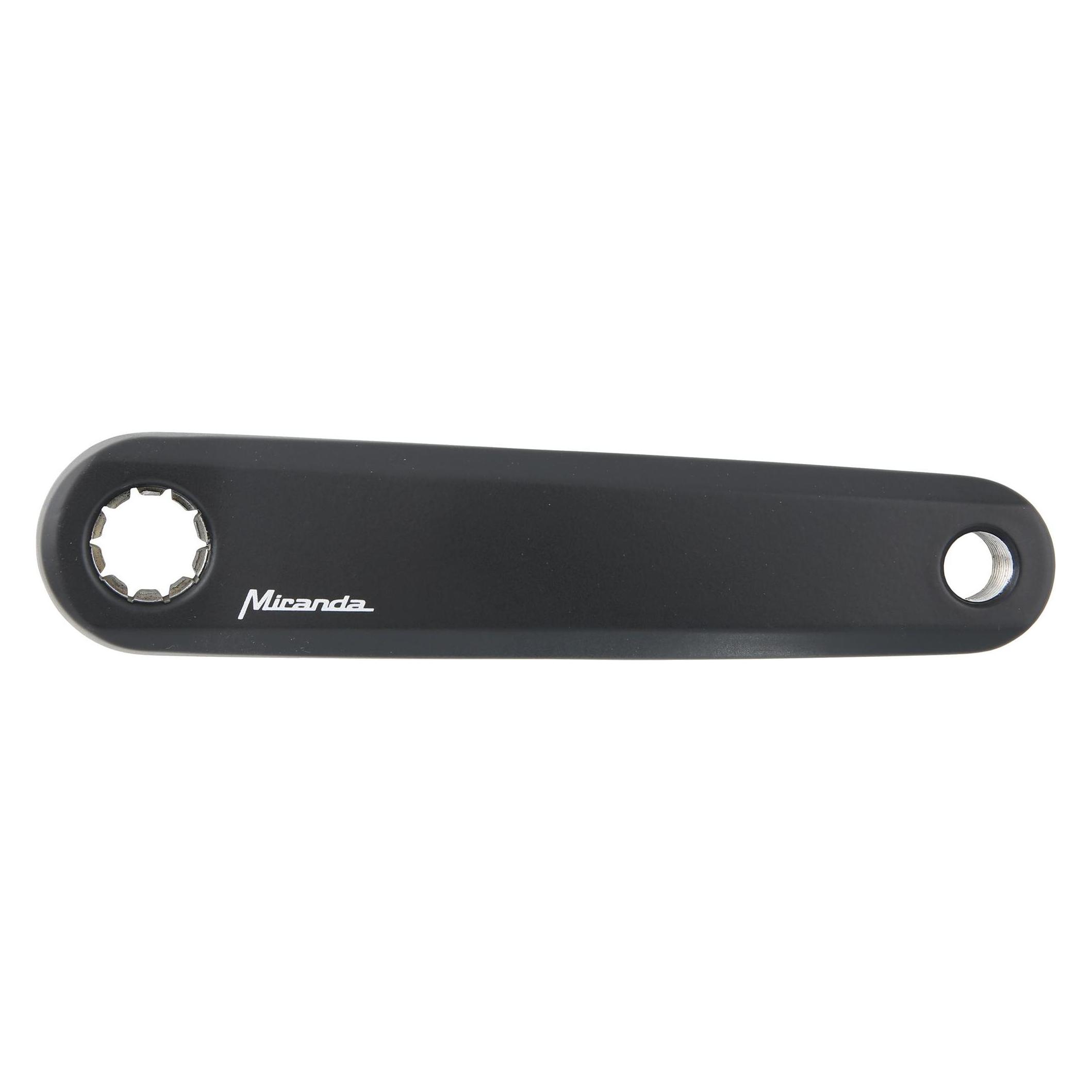 Miranda Unisex - Erwachsene Delta 0 Kurbel, Schwarz, 175 mm (175 mm) (CD04AIBET17CA7000020)