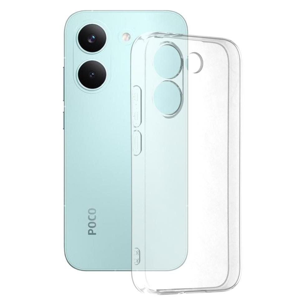 Techsuit - Clear Silicone - Xiaomi Poco X8 Pro - Transparent (Xiaomi Poco X8 Pro) (67499290)