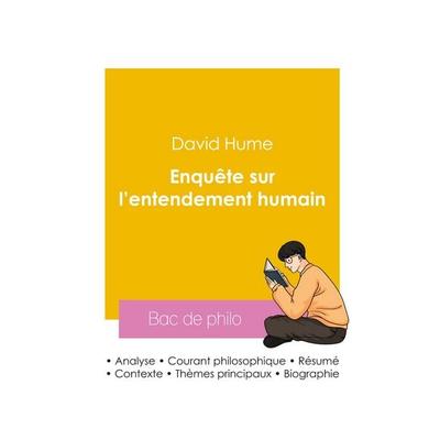 Réussir son Bac de philosophie 2026 : Analyse de l'essai Enquête sur l'entendement humain de David Hume, Taschenbuch von David Hume, Bac de français,