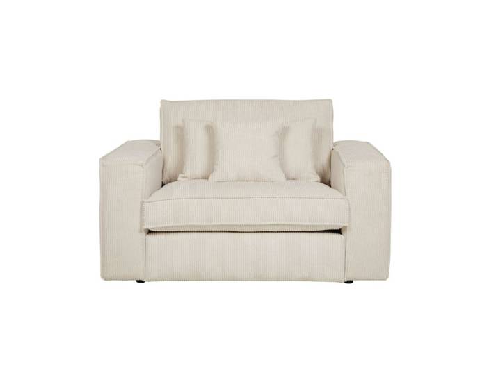 Fauteuil CLOUD tissu ecru