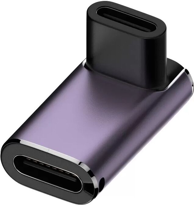 INF 240W Multifunktionaler USB-C Adapter: Buchse zu Buchse, 40Gbps, 8K Video, Lila