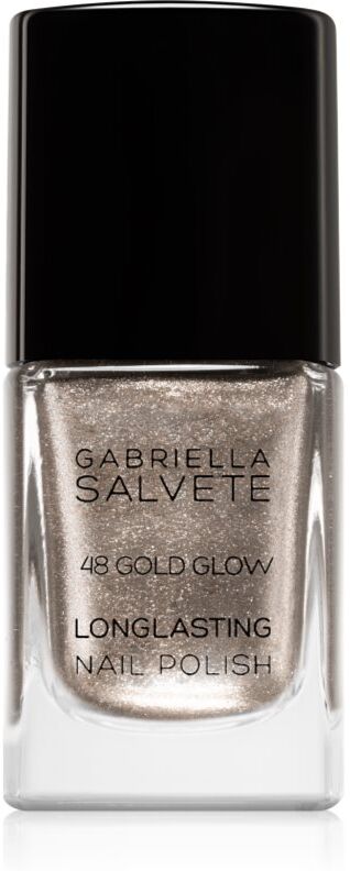 Gabriella Salvete Longlasting Enamel long-lasting nail polish with glitter shade 48 Gold Glow 11 ml