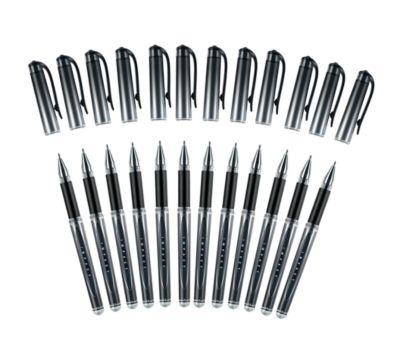Gelroller Uni-ball Gel-IMPACT, schwarz, 12 Stück