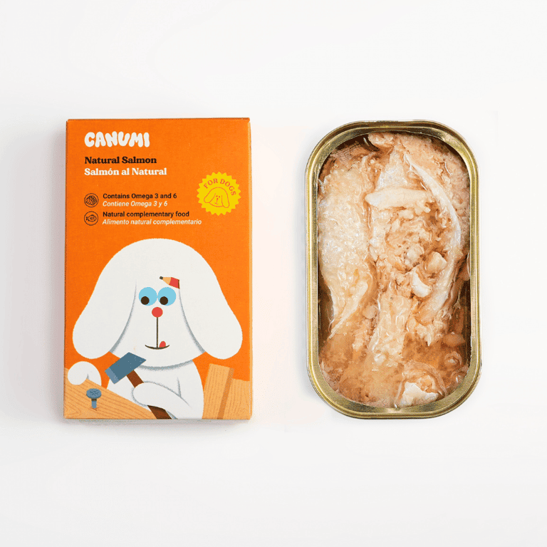Canumi Pedaços de Salmão Natural para Cães 125g