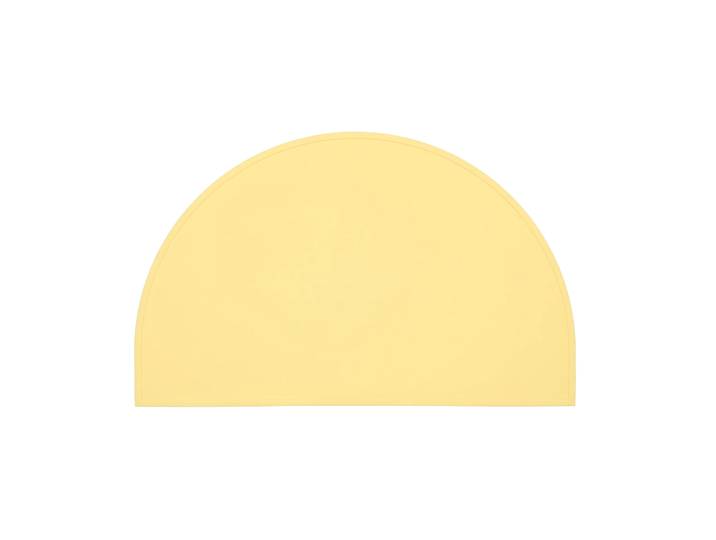 Scandi Living Sous-verres en silicone Lumi Citron