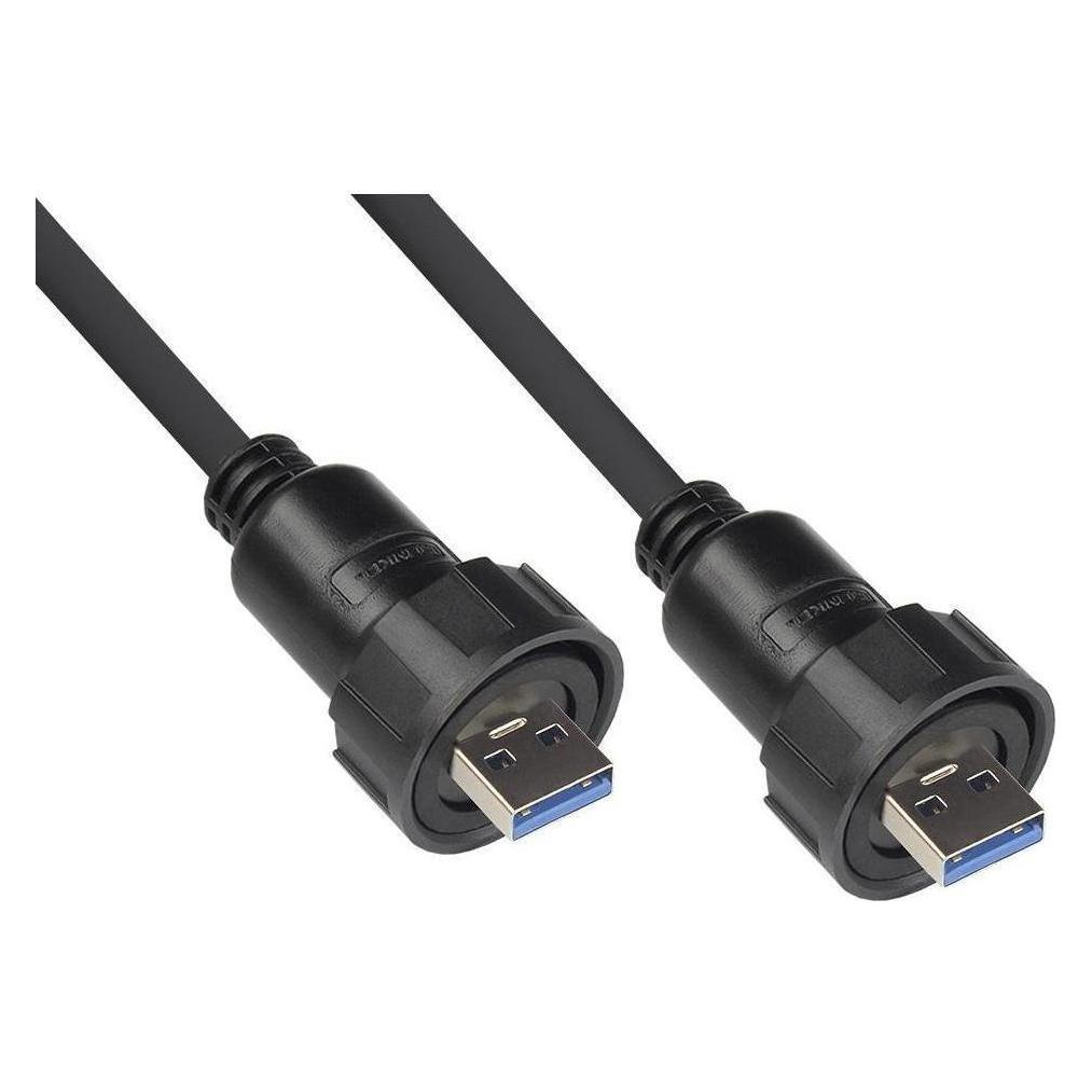Good Connections IC04-U302. Kabellänge: 1 m, Anschluss 1: USB A, Anschluss 2: USB A, USB-Version: USB 3.2 G... (1 m, USB 3.2 Gen 1) (IC04-U302)