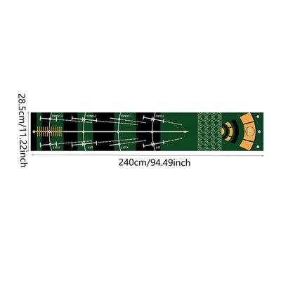 Golf Putting Mat Portable Training Aid Improve Putting Accuracy b