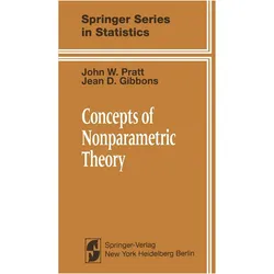 Concepts of Nonparametric Theory, Fachbücher von J. D. Gibbons, J. W. Pratt