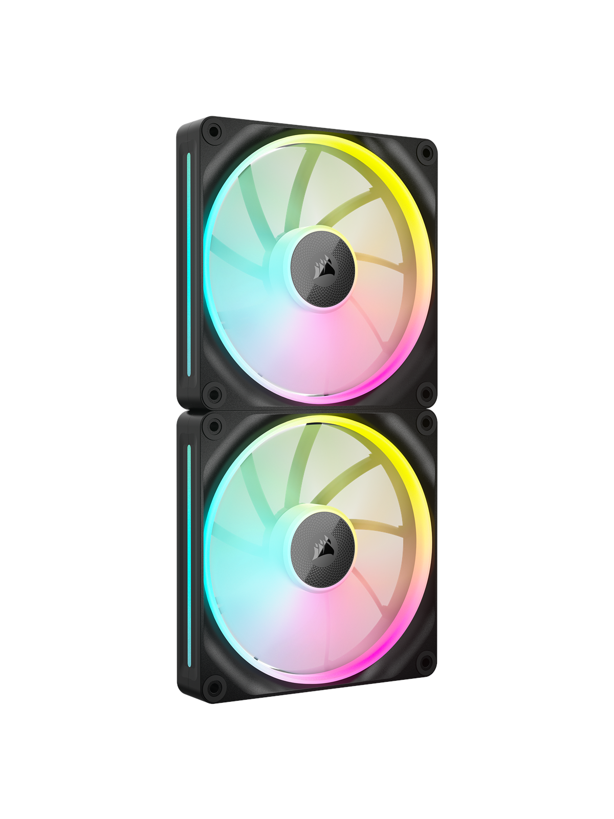 Corsair iCUE LINK LX140 2-pack - Gehäuselüfter - 140mm - Schwarz - 36 dBA