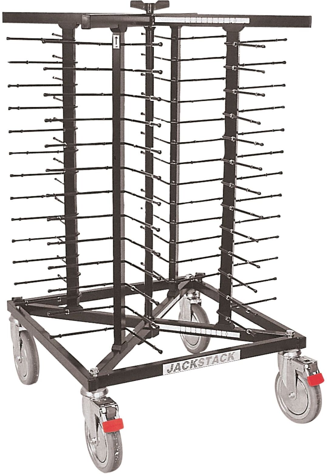 Paderno Carrello porta piatti 60 x 60 x 103 cm