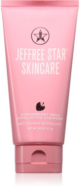 Jeffree Star Cosmetics Jeffree Star Skin Strawberry Water émulsion nettoyante exfoliante 80 ml