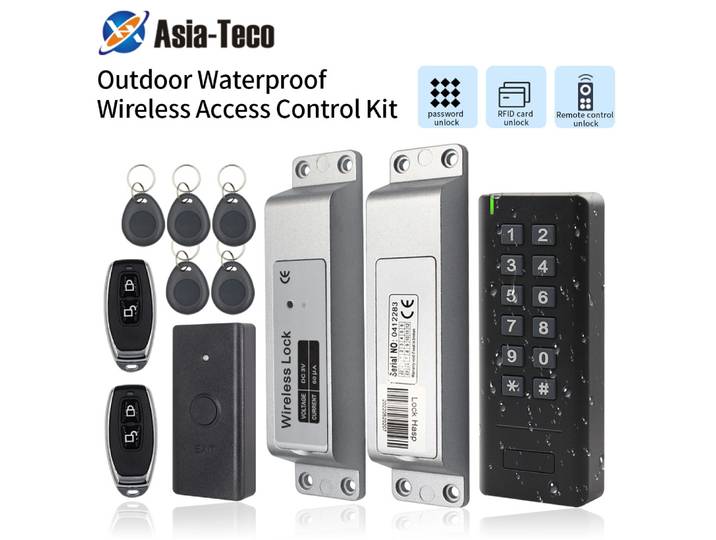 Kits de contrôle d'accès sans fil étanches, ouvre-porte électronique de Garage, ensemble numérique, Kit de verrouillage intelligent RFID, système de contrôle d'accès