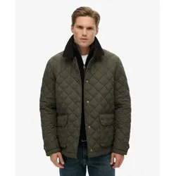 Superdry für Herren. M5012270A Gesteppte Estate Coach Jacke grün (M), Lässig, Recyceltes Polyester, Nachhaltig