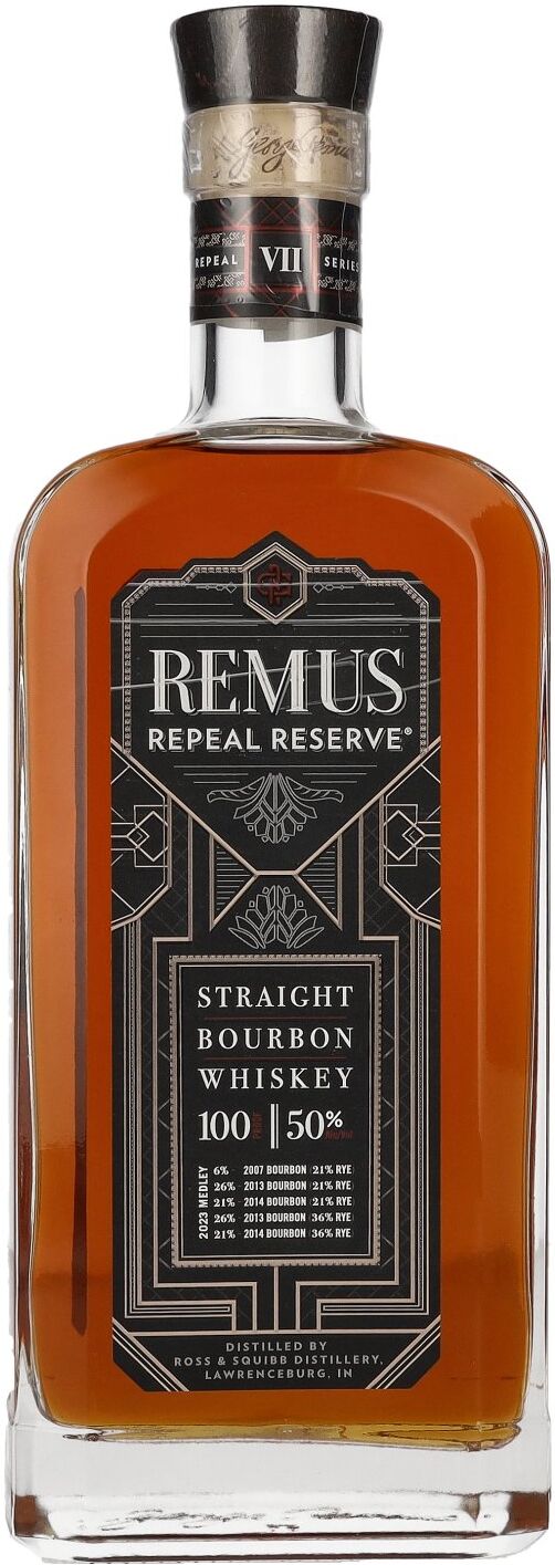 Remus Repeal Reserve Series VII Straight Bourbon Whiskey 50% Vol. 0,7l