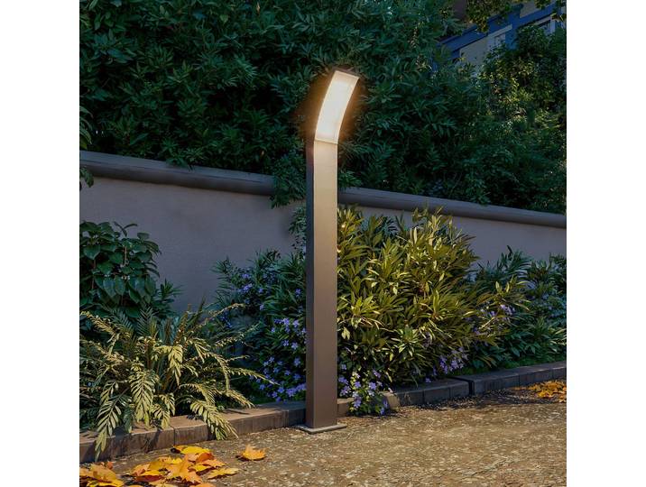 Philips LED tuinpadverlichting Splay UE, 96 cm, antraciet, IP44, zwart, Aluminium