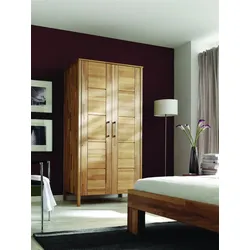 Vaja Möbel Kleiderschrank Zenna 2-trg Kernbuche massiv geölt