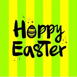 Servietten HAPPY EASTER (LB 33x33 cm) - LB 33x33 cm