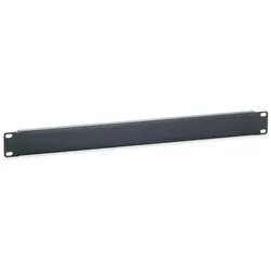 Equip 19" Blank Panel, 1U, Schwarz