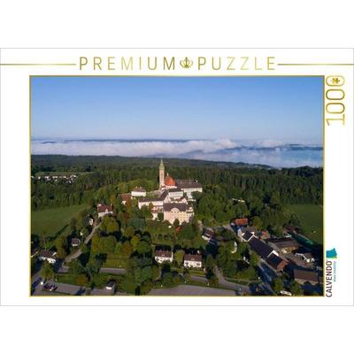 CALVENDO Puzzle Kloster Andechs am Ammersee | 1000 Teile Lege-Größe 64x48cm Foto-Puzzle für glückliche Stunden