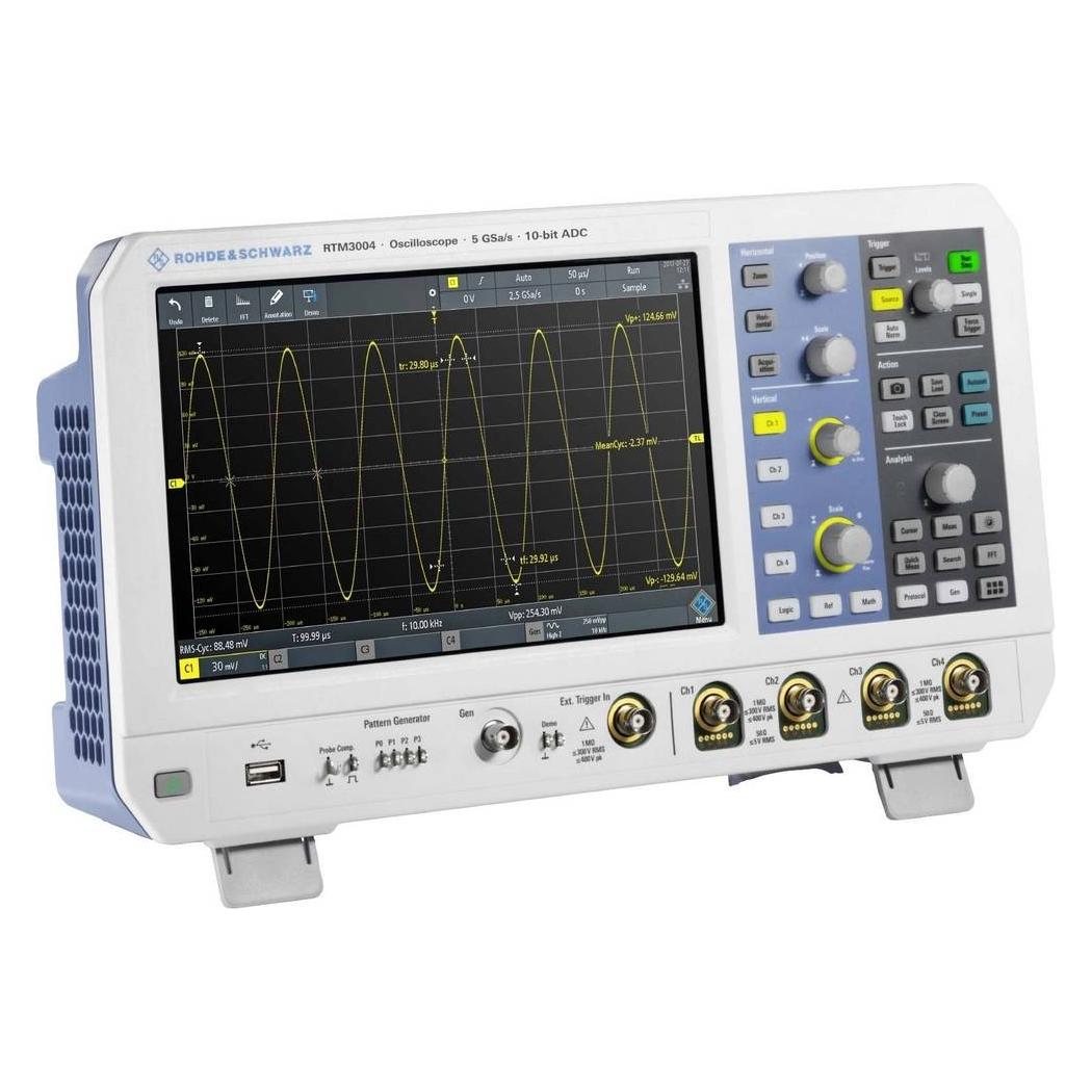 Rohde & Schwarz RTM-BNDL Digital Tisch Oszilloskop-Paket 4-Kanal Analog Analog, Digital 100MHz (RTM-BNDL)