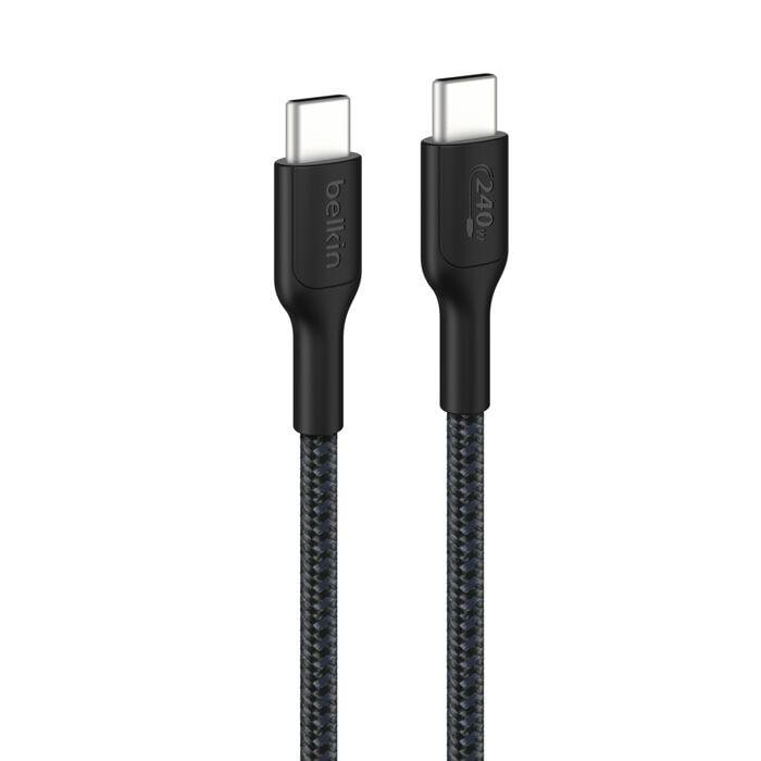 Belkin BOOST CHARGE 240W USB-C/USB-C-Kabel 2 m Schwarz CAB025hq2MBK
