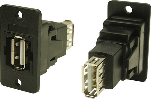Cliff FM SLIM FT USB2 A-A 3.2 HOLE Adapter, gerade CP30608NX1 Inhalt: 1St.