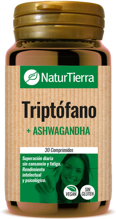 Naturtierra Triptófano + Ashwagandha 30 Tabs