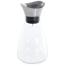 BergHoff Wasserkaraffe Eclipse Line, Serviergefässe, Silber, Transparent