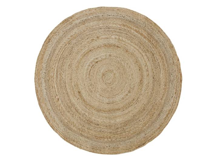 Runder geflochtener Jute-Teppich, Ø 150 cm