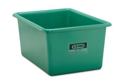Rechteckbehälter Standard, GFK, 550 l, grün