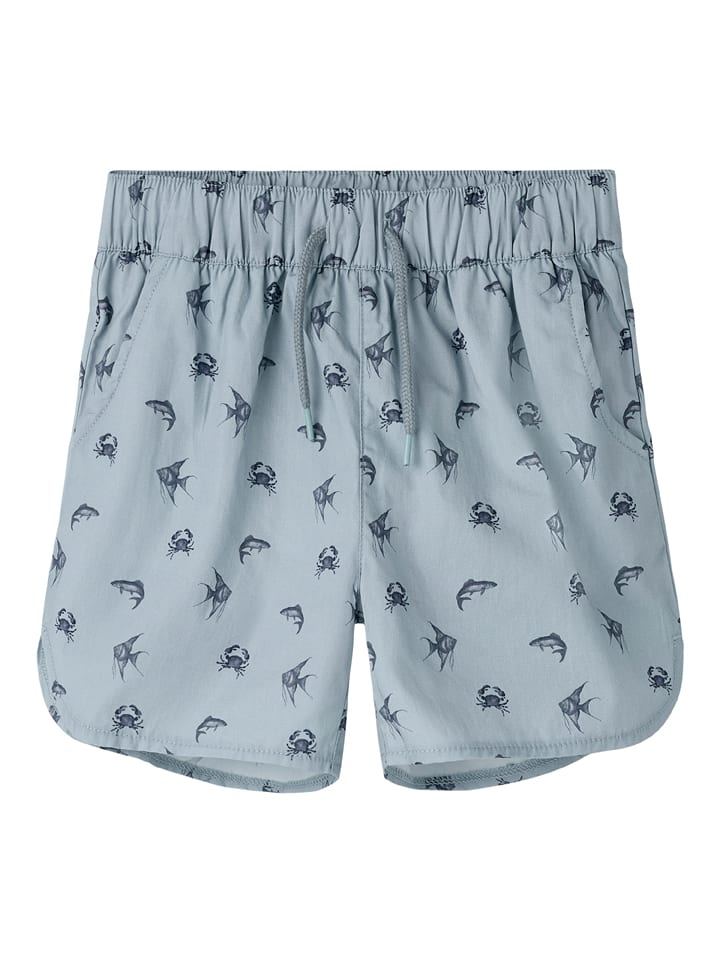 Lil Atelier Badeshorts "Andyn" in Hellblau - 104