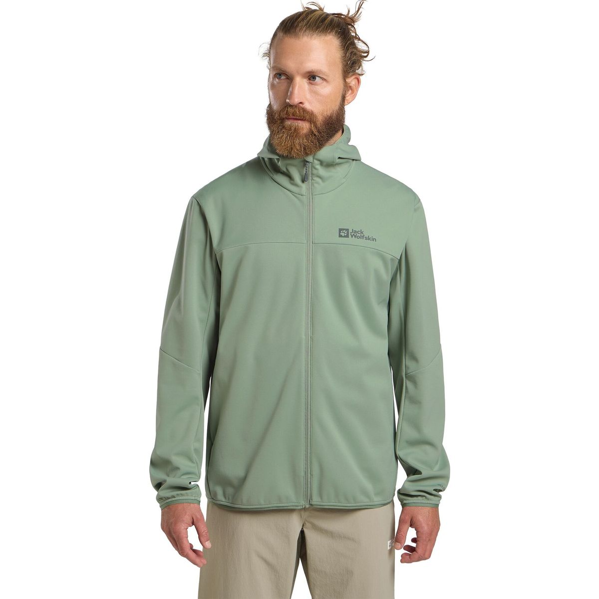 Jack Wolfskin Feldberg Hoody M eucalyptus (4029) S A63970_4029_A06