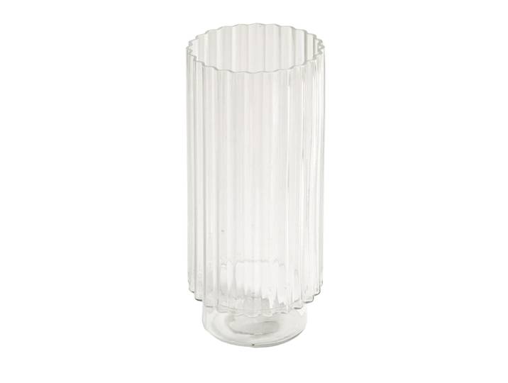 Vase en verre strié - Blancheporte