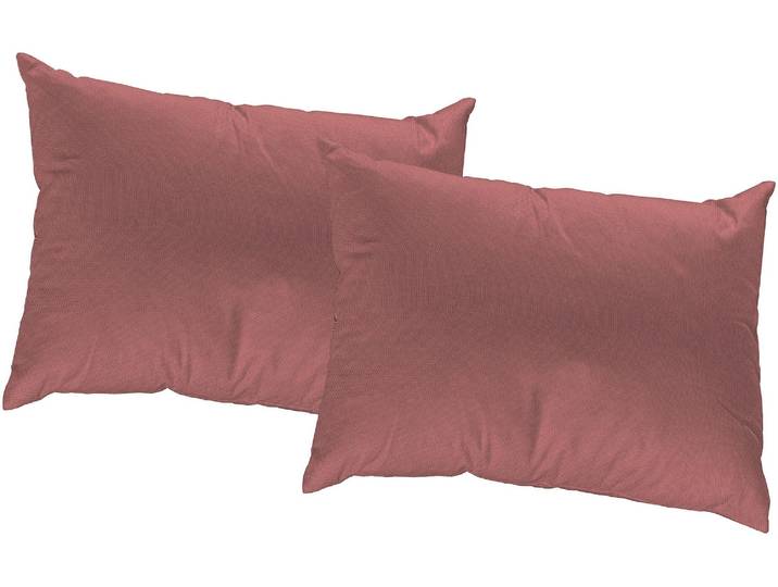 Dekokissen ADAM Uni Light Collection , rot (cherryrot, unifarben), B:60cm L:40cm, Obermaterial: 100% Baumwolle, Dekokissen_Sitzkissen_Kissenhüllen, Dekokissen, im Uni Design