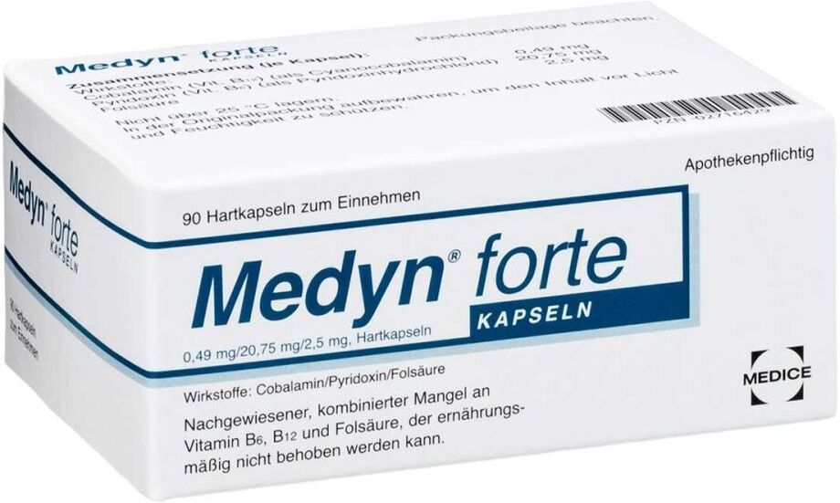 Medyn forte bei Erschöpfung durch Vitamin-Mangel