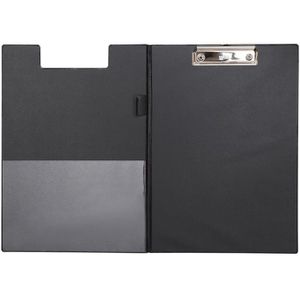 Maul Klemmbrettmappe 2339290, A4, Kunststoffbezug, mit Stiftehalter, schwarz