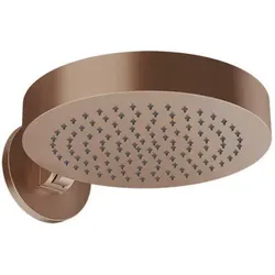 Gessi Origini Antikalk-Kopfbrause mit Gelenk, Durchmesser 320mm, 66150708, Farbe: Kupfer gebürstet PVD