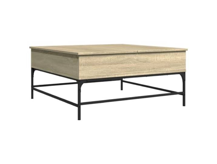 HKLGBVCR Couchtisch, klappbar, Dub Sonoma, 95 x 45 cm, Verbundholz und Metall