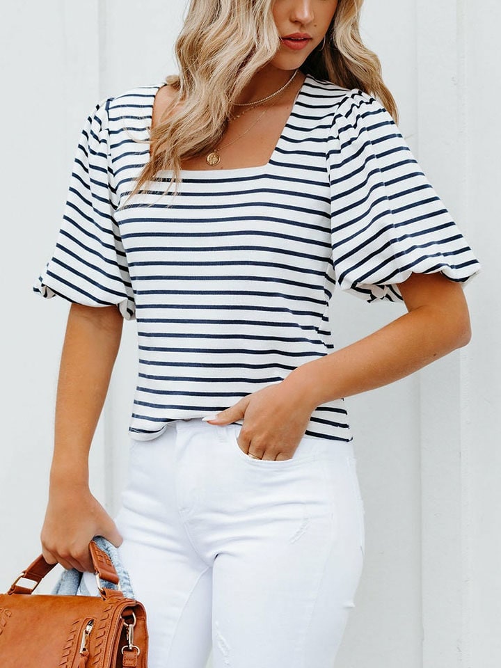 Milan Kiss Bluse in Weiß - XL