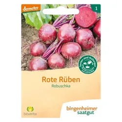 Bingenheimer Saatgut Rote Bete Robuschka demeter