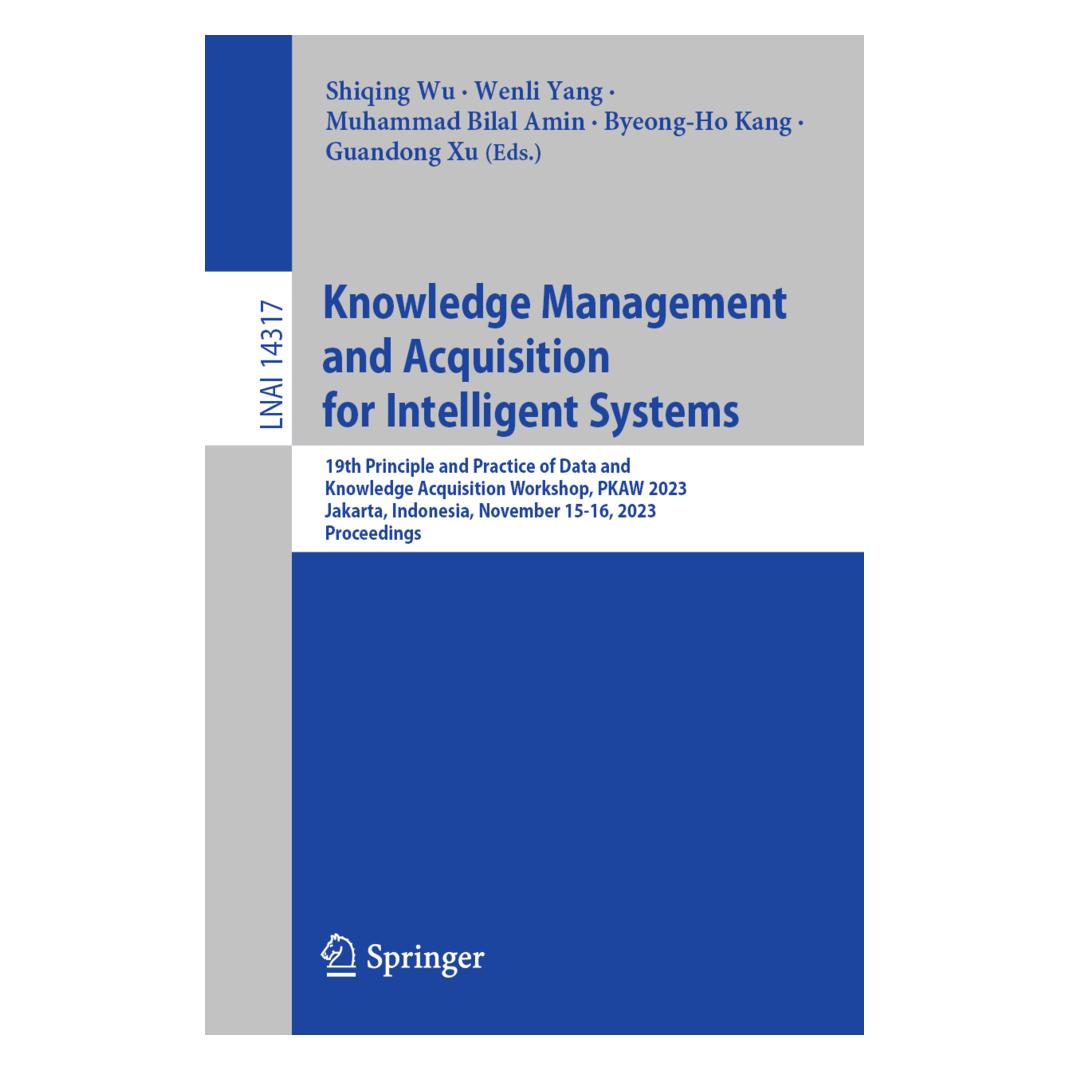 Springer Knowledge Management and Acquisition for Intelligent Systems (Englisch, Softcover, Byeong-Ho Kang, Guandong Xu, Muhammad Bilal Amin, Shiqing Wu, Wenli Yang) (56977242)