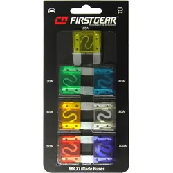 Flachsicherungen MAXI Ersatzsicherungen Blister FirstGear