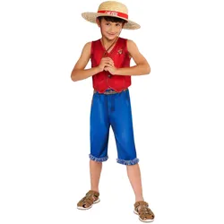 Rubies Monkey D. Luffy Kinderkostüm - XS (XS)